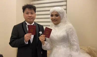 Çinli Gelin Müslüman Oldu, Aşk Uzak Mesafeleri Aştı- At32 TV ekibi aşklarını medyaya taşıdı